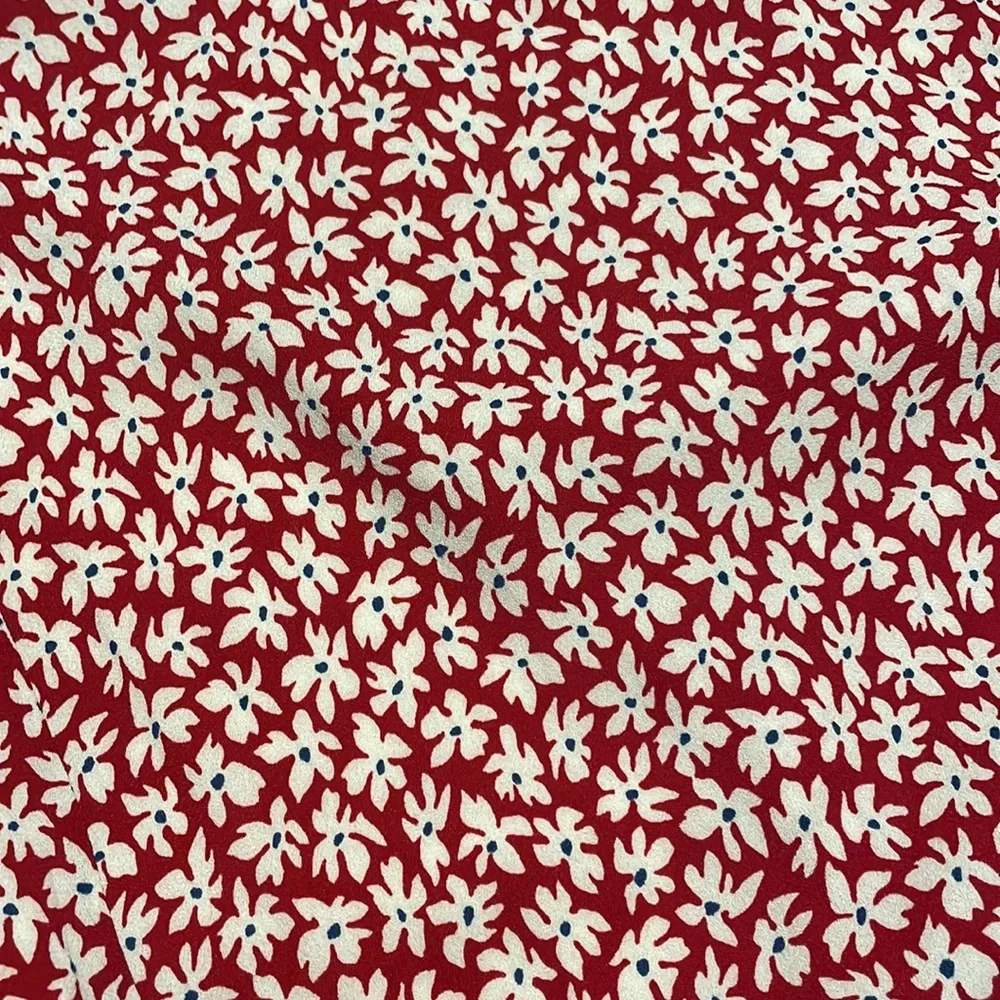 Reformation Red Floral Zoe Skirt - Picture 9 of 10